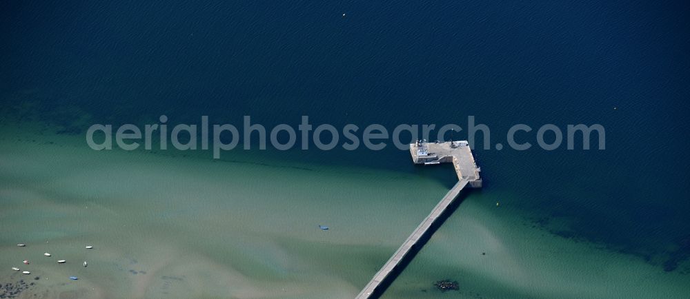 Aerial image Surendorf - Village on marine coastal area of Baltic Sea in Surendorf in the state Schleswig-Holstein