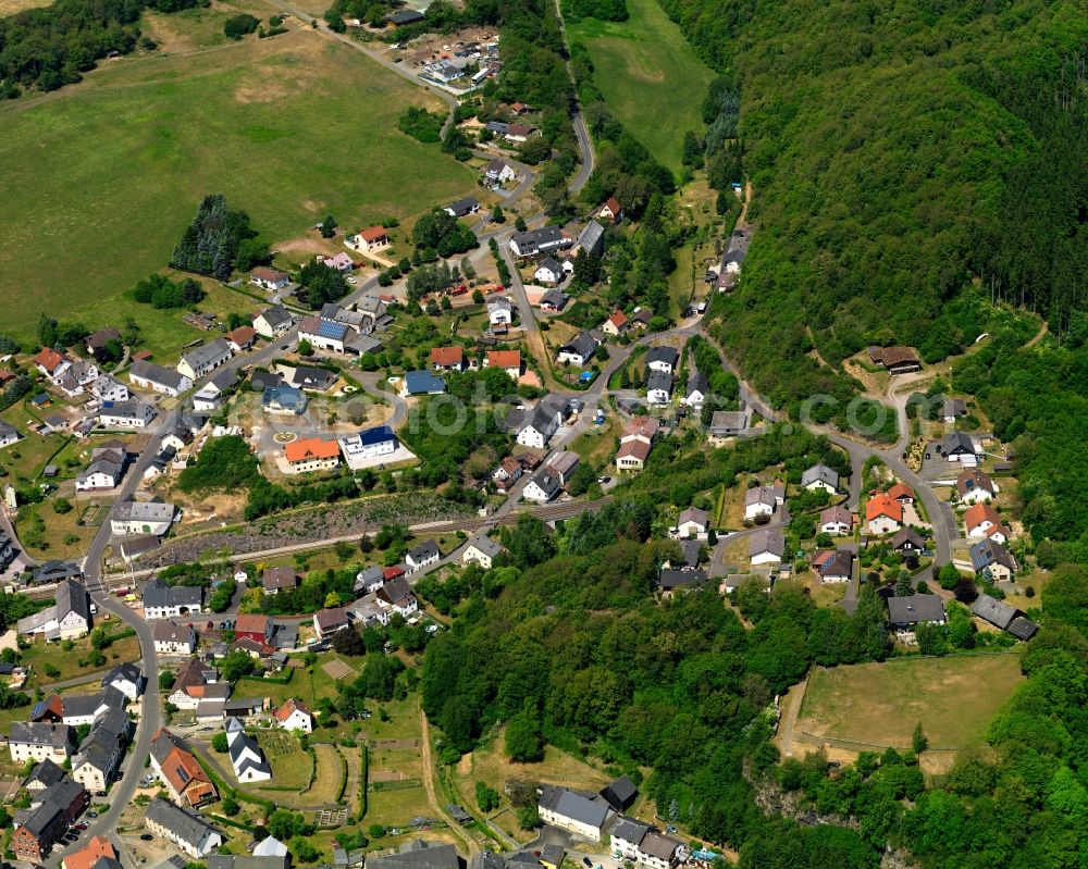 Aerial image Nohen - Village in Nohen in Rhineland-Palatinate