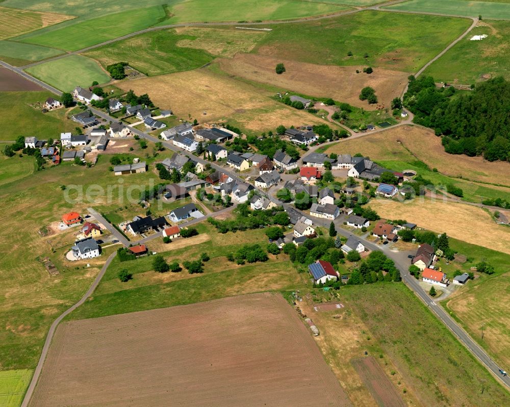 Aerial image Rimsberg - Village in Rimsberg in Rhineland-Palatinate