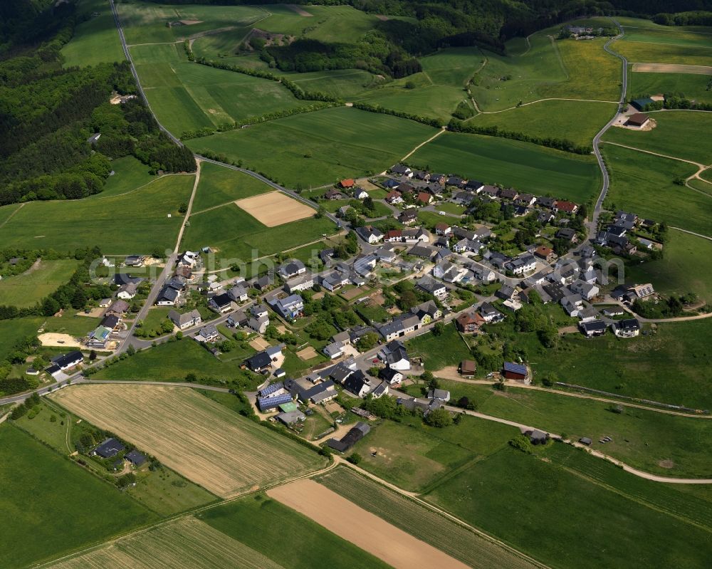 Aerial photograph Rodder - Village of Rodder in Rhineland-Palatinate