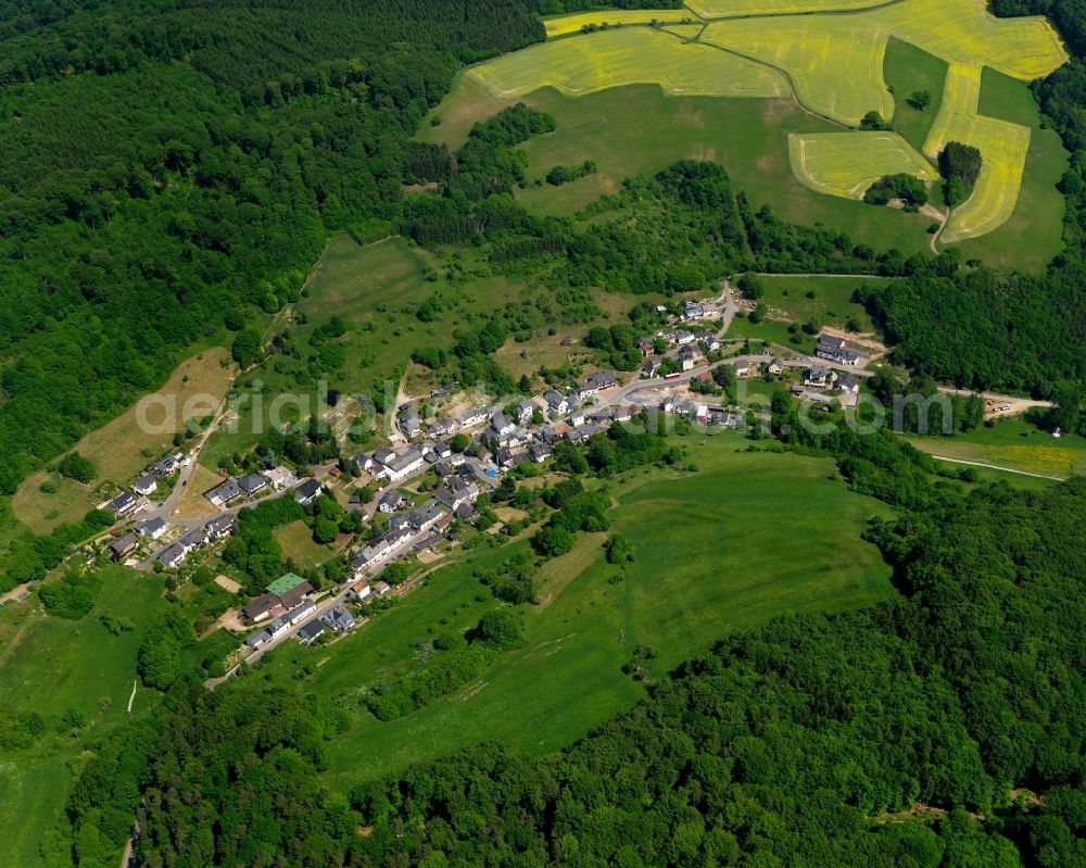 Aerial image Sulzbach - Village core in Sulzbach in the state Rhineland-Palatinate