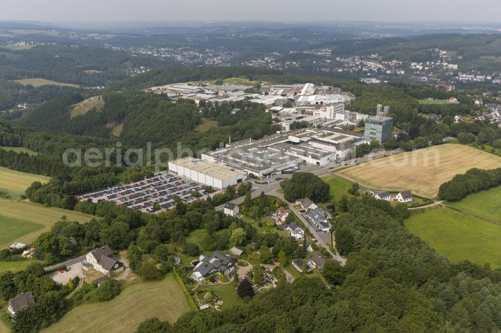 Aerial image Ennepetal - DORMA GmbH & Ennepetal in North Rhine-Westphalia Co