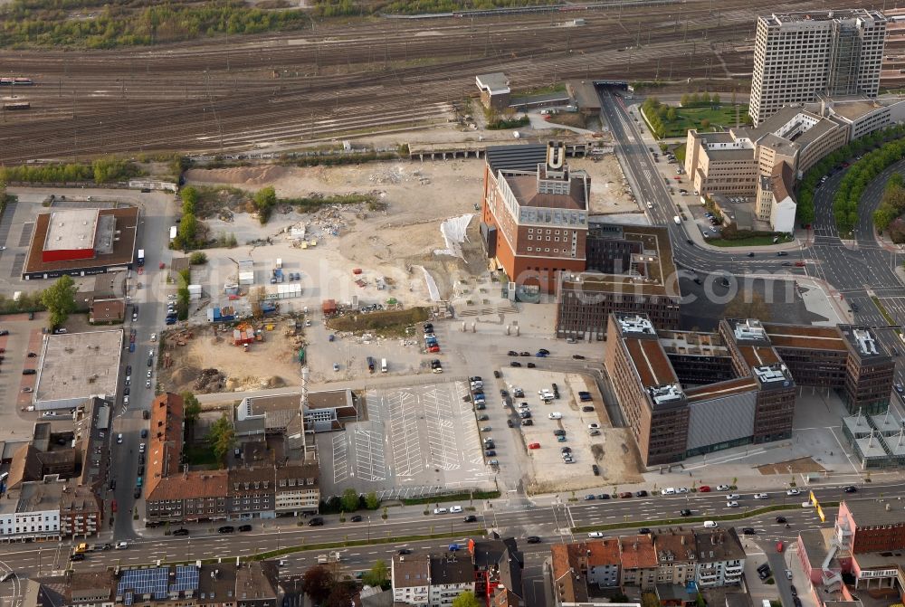 Dortmund from above - View of the Dortmunder U in Dortmund in the state of North Rhine-Westphalia