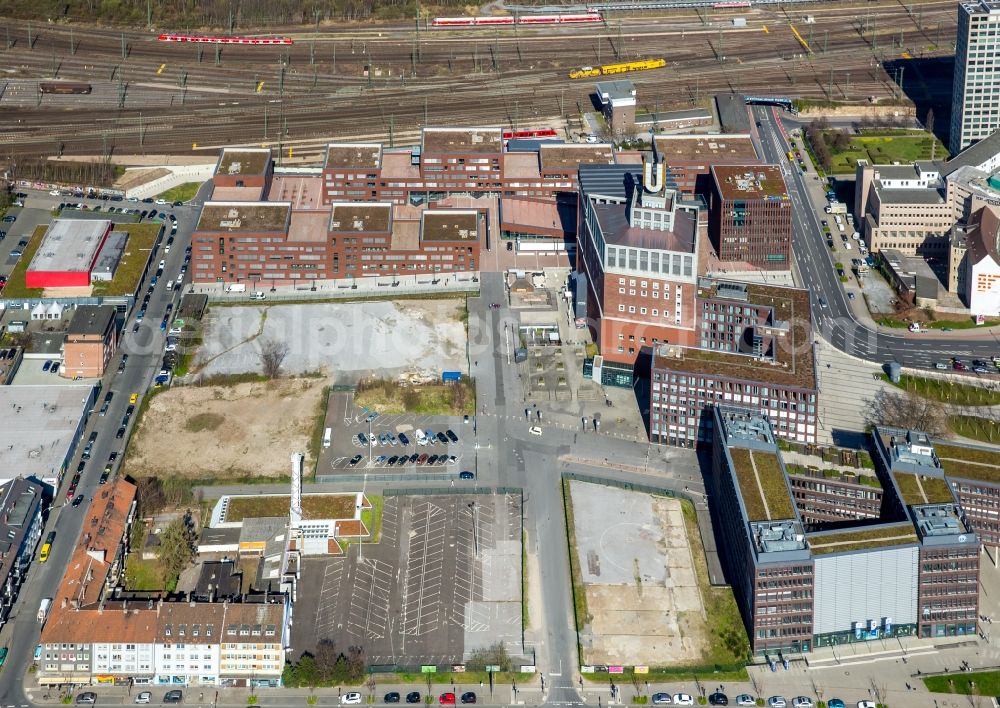 Dortmund from the bird's eye view: View of the Dortmunder U in Dortmund in the state North Rhine-Westphalia