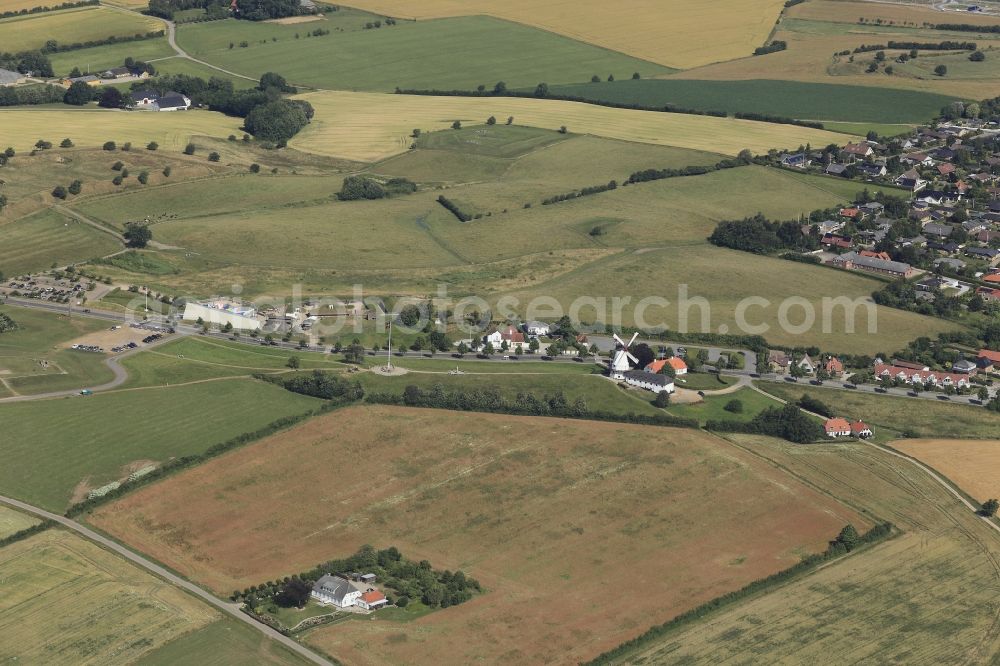 Sonderburg from the bird's eye view: Dybboel in Sonderborg in Denmark