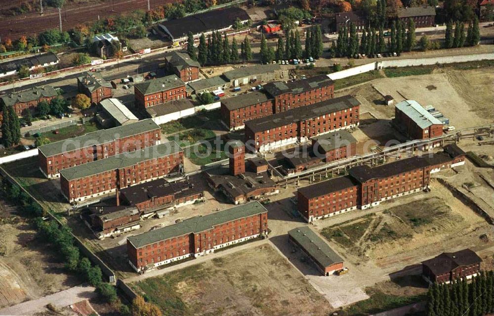 Aerial image Berlin-Rummelsburg - Ehem. Strafvollzug in Rummelsburg / Jede Verwendung nur mit Urheberangabe: 