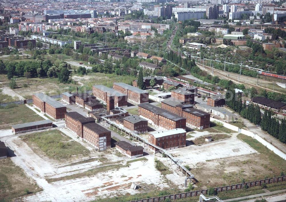 Berlin - Lichtenberg from the bird's eye view: ehem. JVA Berlin - Rummelsburg in Berlin-Lichtenberg.