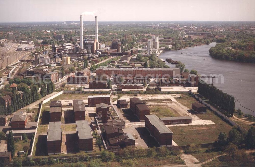 Berlin - Lichtenberg from the bird's eye view: ehem. JVA Berlin - Rummelsburg in Berlin-Lichtenberg.