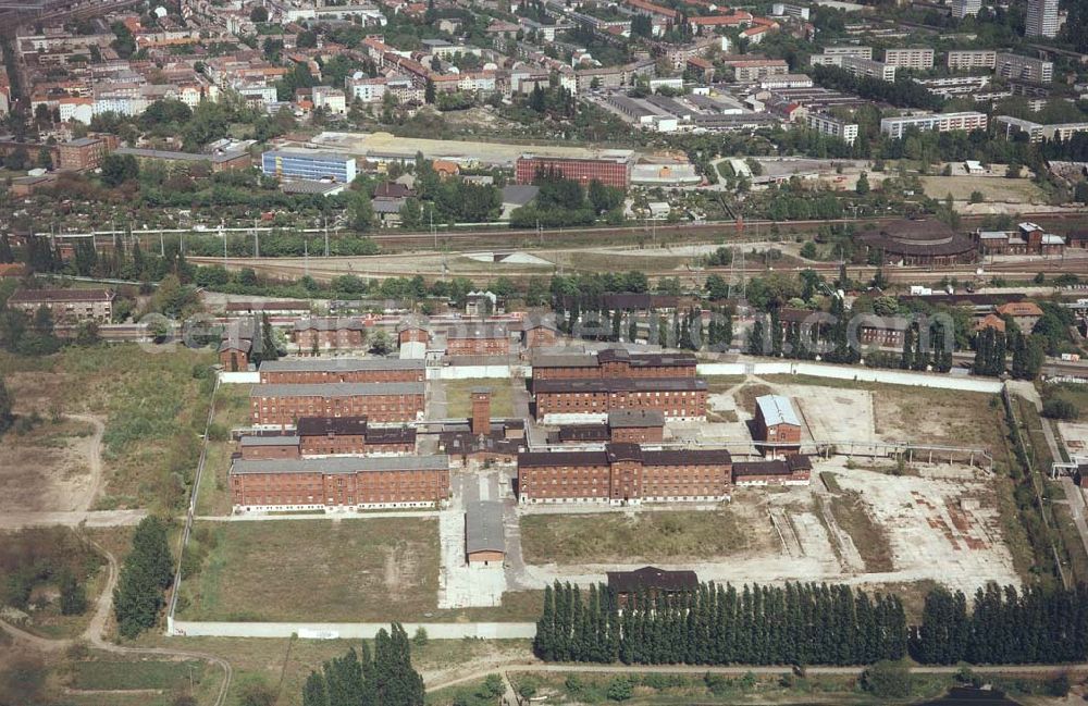 Berlin - Lichtenberg from above - ehem. JVA Berlin - Rummelsburg in Berlin-Lichtenberg.