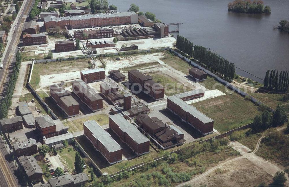 Aerial image Berlin - Lichtenberg - ehem. JVA Berlin - Rummelsburg in Berlin-Lichtenberg.