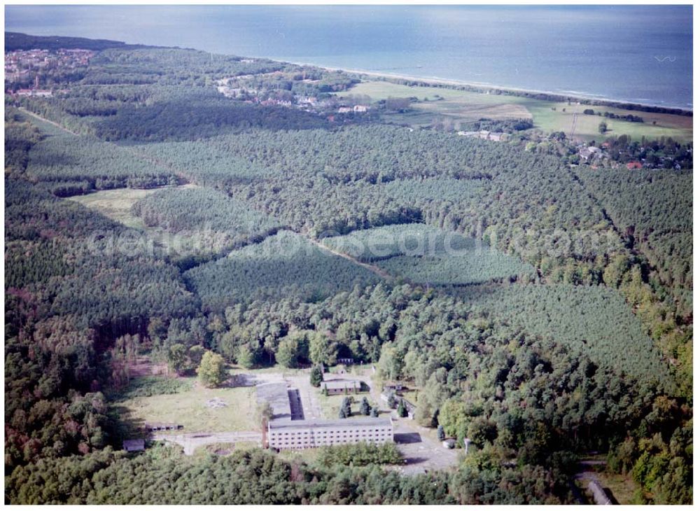 Graal-Müritz / Mecklenburg Vorpommern from above - ehem. NVA-Kaserne in Graal - Müritz / Mecklenburg Vorpommern / 27.09.02