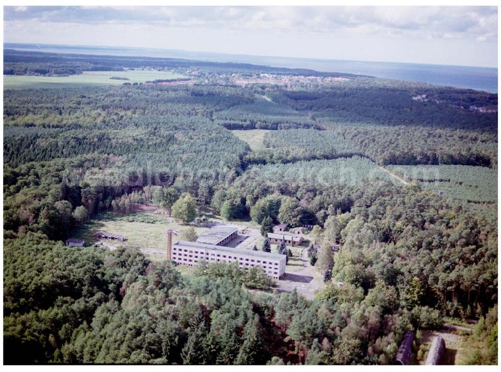 Aerial photograph Graal-Müritz / Mecklenburg Vorpommern - ehem. NVA - Kaserne in Graal - Müritz / Mecklenburg Vorpommern / 27.09.02