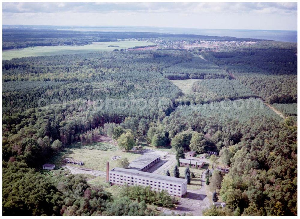 Graal-Müritz / Mecklenburg Vorpommern from above - ehem. NVA - Kaserne in Graal - Müritz / Mecklenburg Vorpommern / 27.09.02