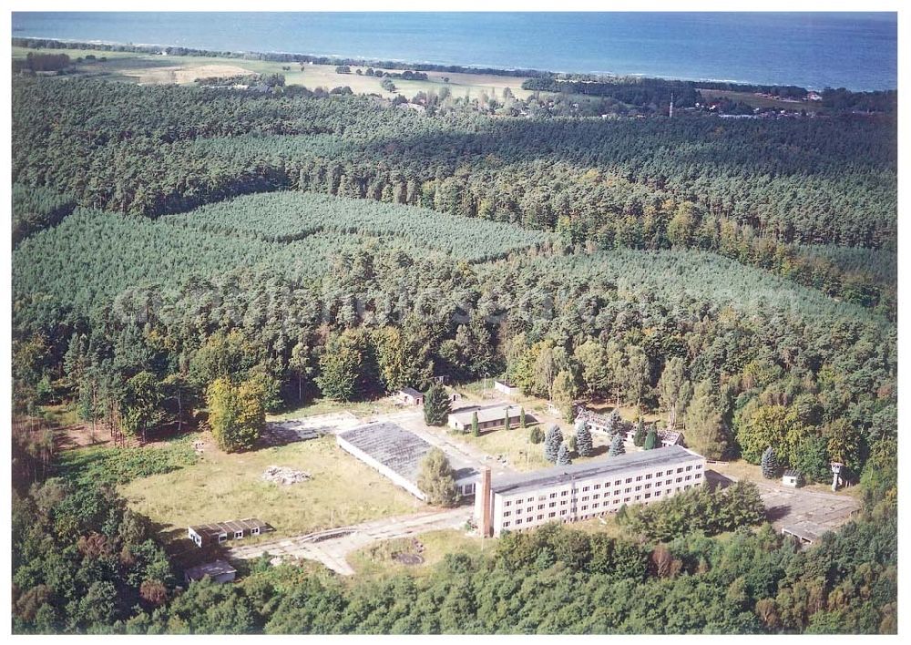 Graal-Müritz / Mecklenburg Vorpommern from above - ehem. NVA - Kaserne in Graal - Müritz / Mecklenburg Vorpommern / 27.09.02