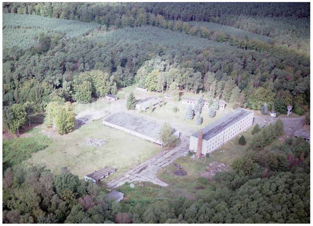 Graal-Müritz / Mecklenburg Vorpommern from above - ehem. NVA - Kaserne in Graal - Müritz / Mecklenburg Vorpommern / 27.09.02