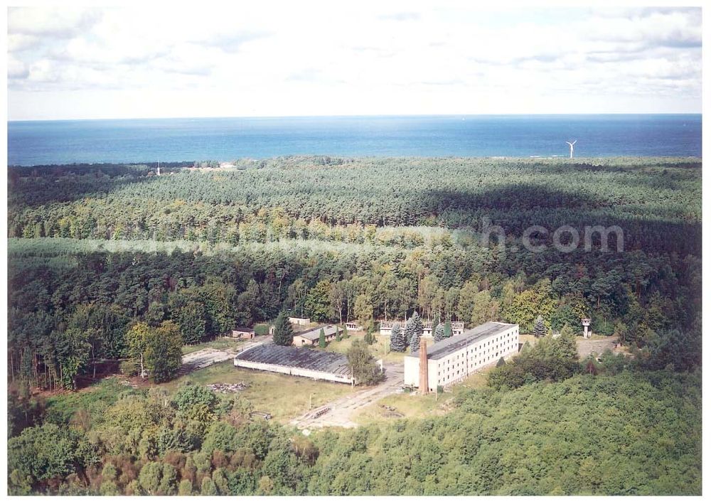 Graal-Müritz / Mecklenburg Vorpommern from above - ehem. NVA - Kaserne in Graal - Müritz / Mecklenburg Vorpommern / 27.09.02