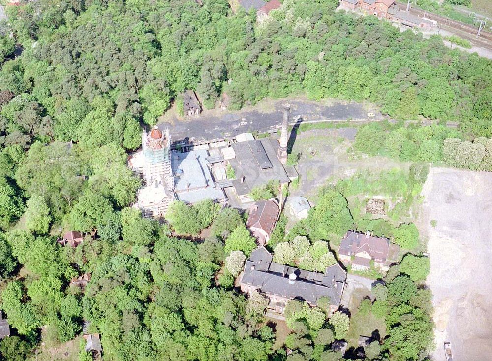 Beelitz from above - Ehem. russ. Militärlazarett in Beelitz.