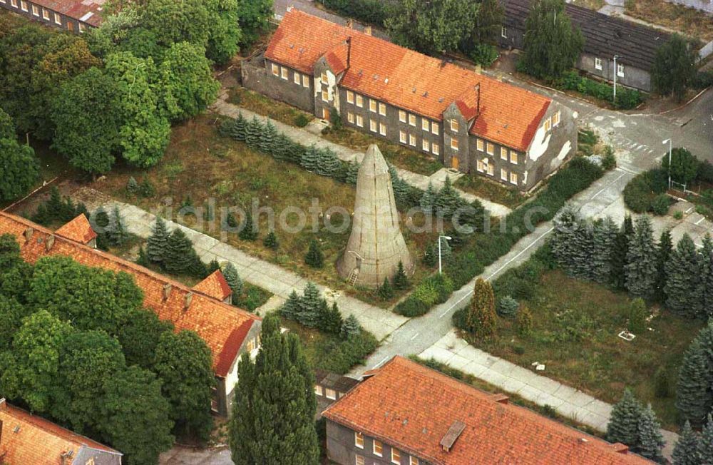 Wünsdorf from the bird's eye view: ehem. russische Garnision Wünsdorf in Brandenburg