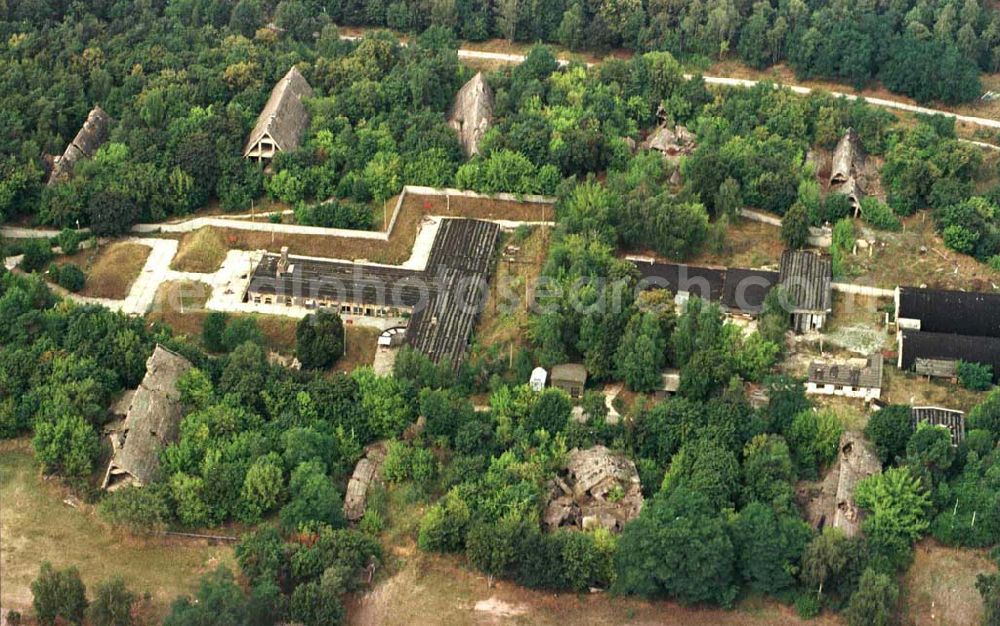 Wünsdorf from above - ehem. russische Garnision Wünsdorf in Brandenburg