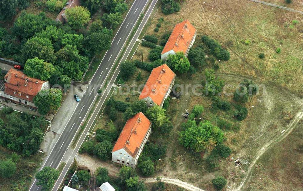 Aerial image Wünsdorf - ehem. russische Garnision Wünsdorf in Brandenburg