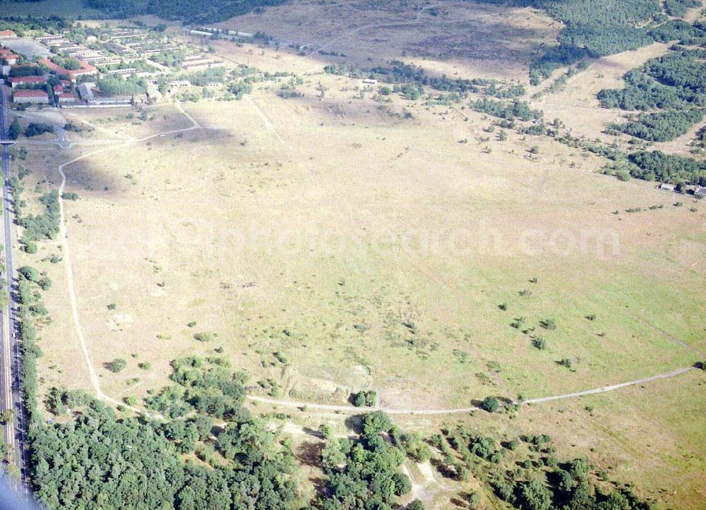 Priort - Wustermark / Brandenburg from above - Ehem. russischer Flugplatz bei Priort / BRA.