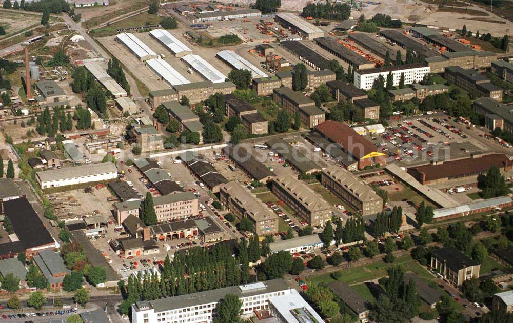 Aerial image Berlin - ehem. Wachregimentkaserne Adlershof