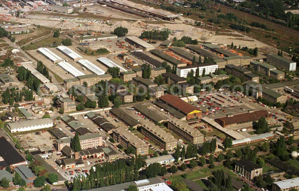 Aerial photograph Berlin - ehem. Wachregimentkaserne Adlershof