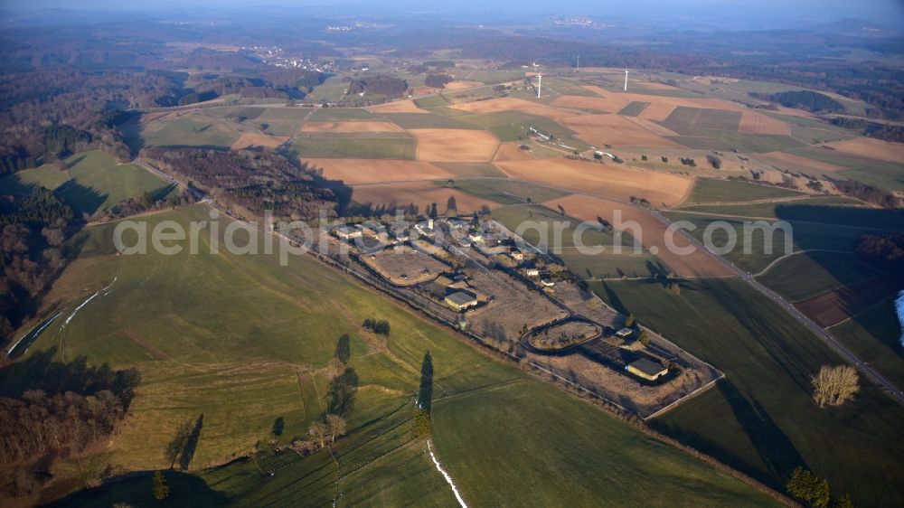 Aerial photograph Blankenheim - Former missile base in Reetz (Blankenheim) in the state North Rhine-Westphalia, Germany