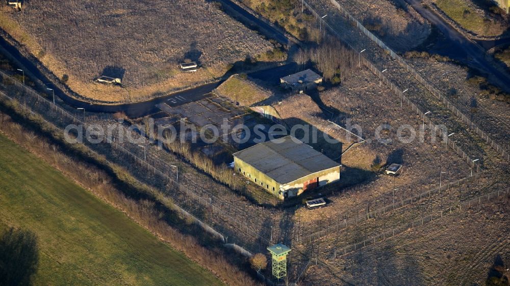 Blankenheim from the bird's eye view: Former missile base in Reetz (Blankenheim) in the state North Rhine-Westphalia, Germany