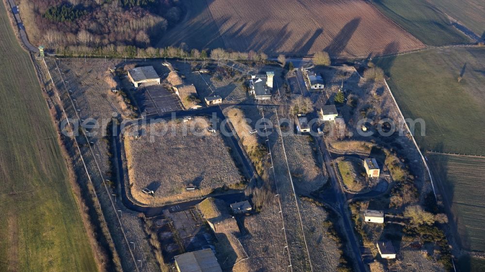 Aerial photograph Blankenheim - Former missile base in Reetz (Blankenheim) in the state North Rhine-Westphalia, Germany