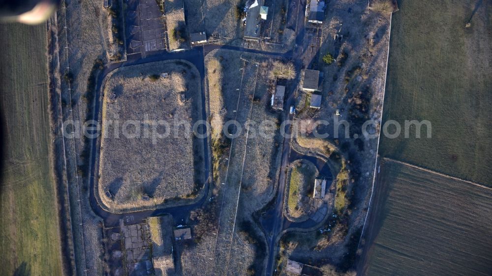 Blankenheim from the bird's eye view: Former missile base in Reetz (Blankenheim) in the state North Rhine-Westphalia, Germany