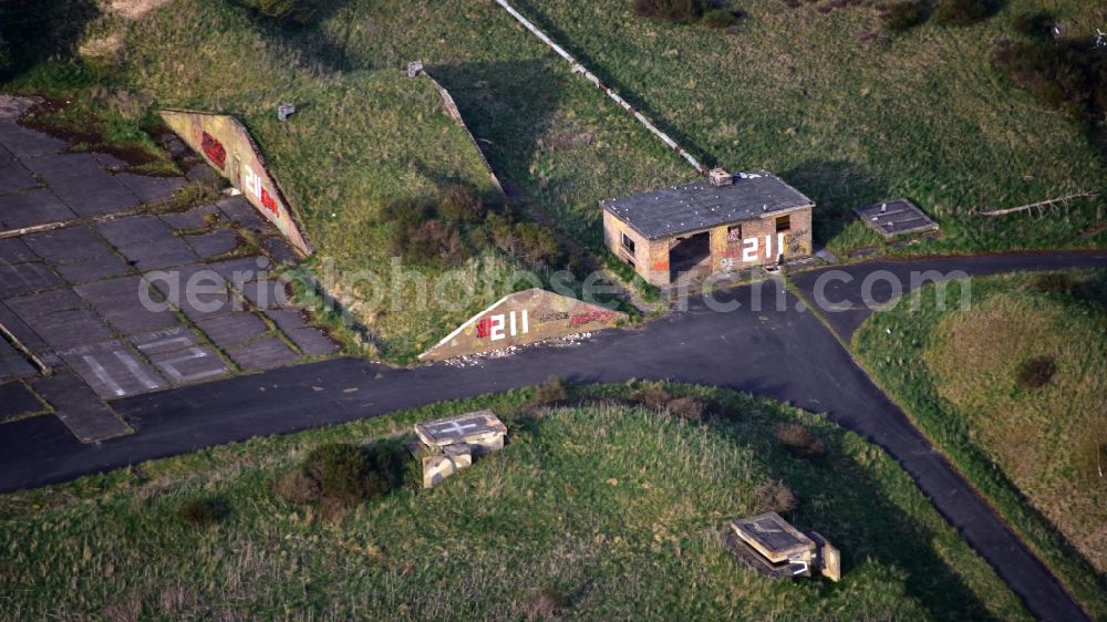 Blankenheim from above - Former missile base in Reetz (Blankenheim) in the state North Rhine-Westphalia, Germany