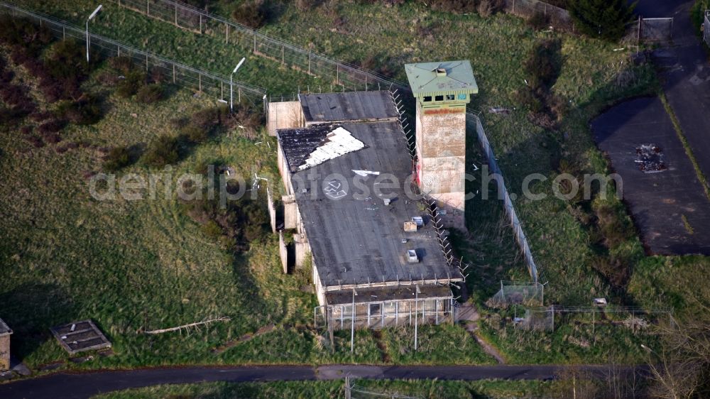 Blankenheim from the bird's eye view: Former missile base in Reetz (Blankenheim) in the state North Rhine-Westphalia, Germany