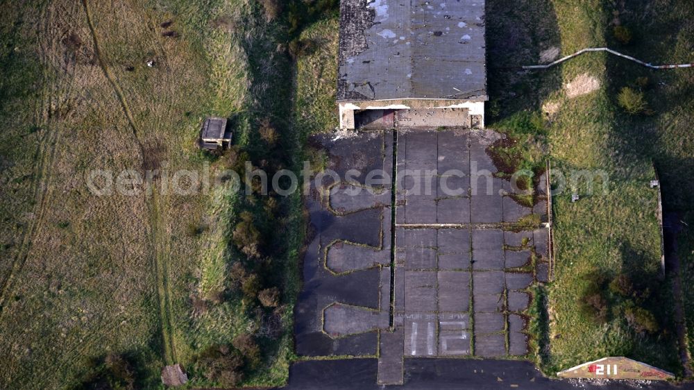 Aerial image Blankenheim - Former missile base in Reetz (Blankenheim) in the state North Rhine-Westphalia, Germany