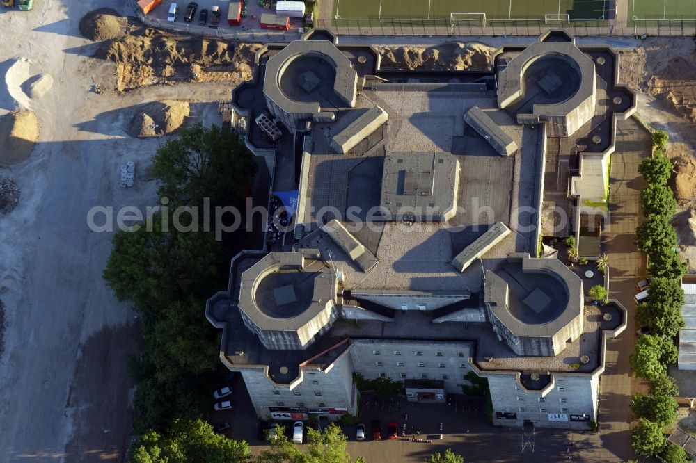 Hamburg from above - Former flak bunker - defense in Hamburg