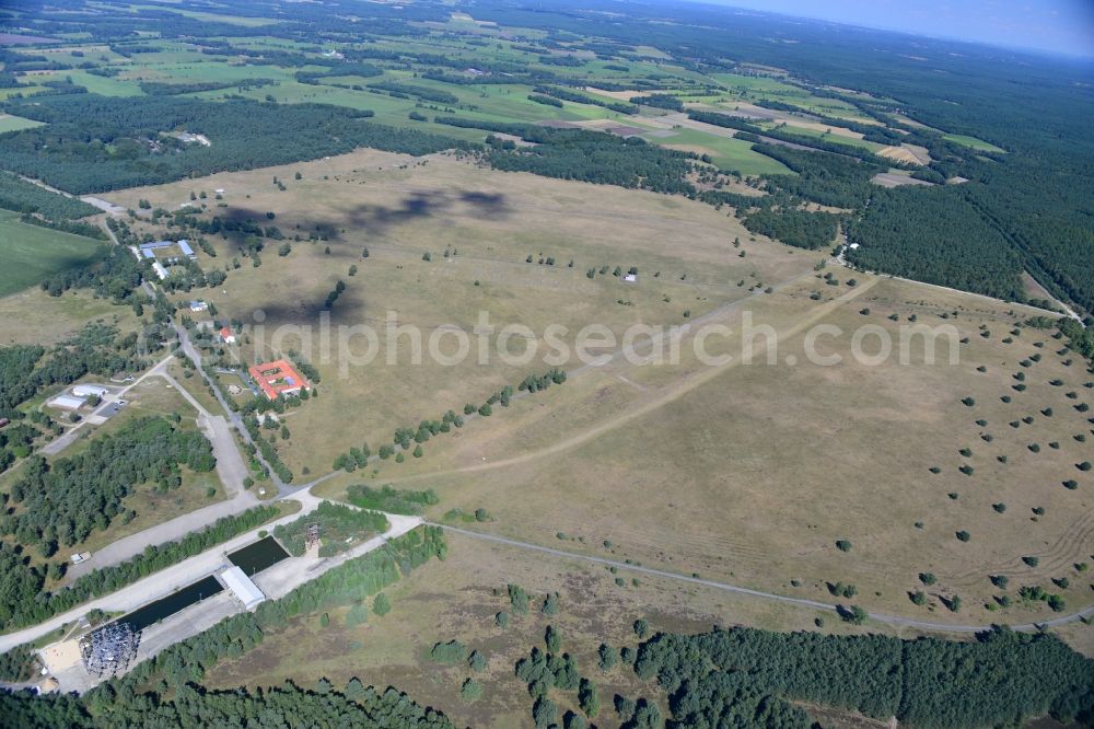 Aerial image Reinsehlen - Former airfield and military training grounds in Reinsehlen in Lower Saxony