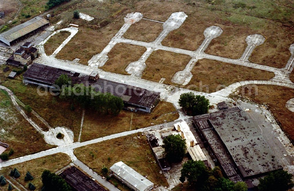 Aerial photograph Rangsdorf - Former airfield in Rangsdorf in the state Brandenburg, Germany