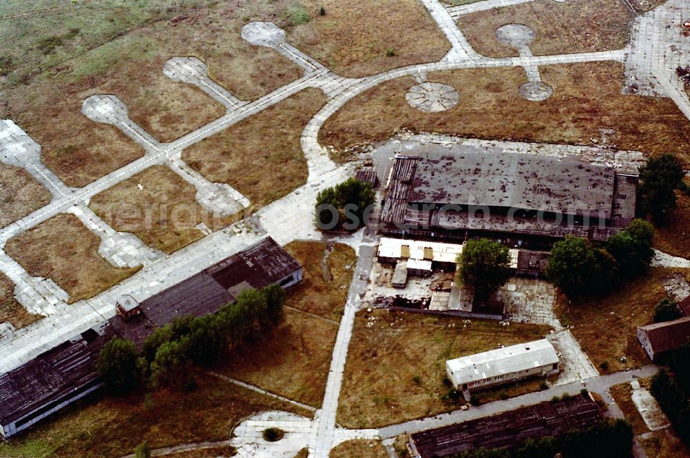 Aerial image Rangsdorf - Former airfield in Rangsdorf in the state Brandenburg, Germany