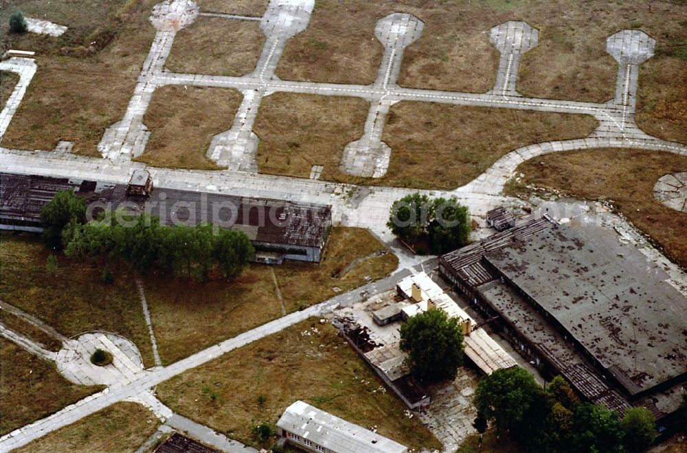 Aerial photograph Rangsdorf - Former airfield in Rangsdorf in the state Brandenburg, Germany