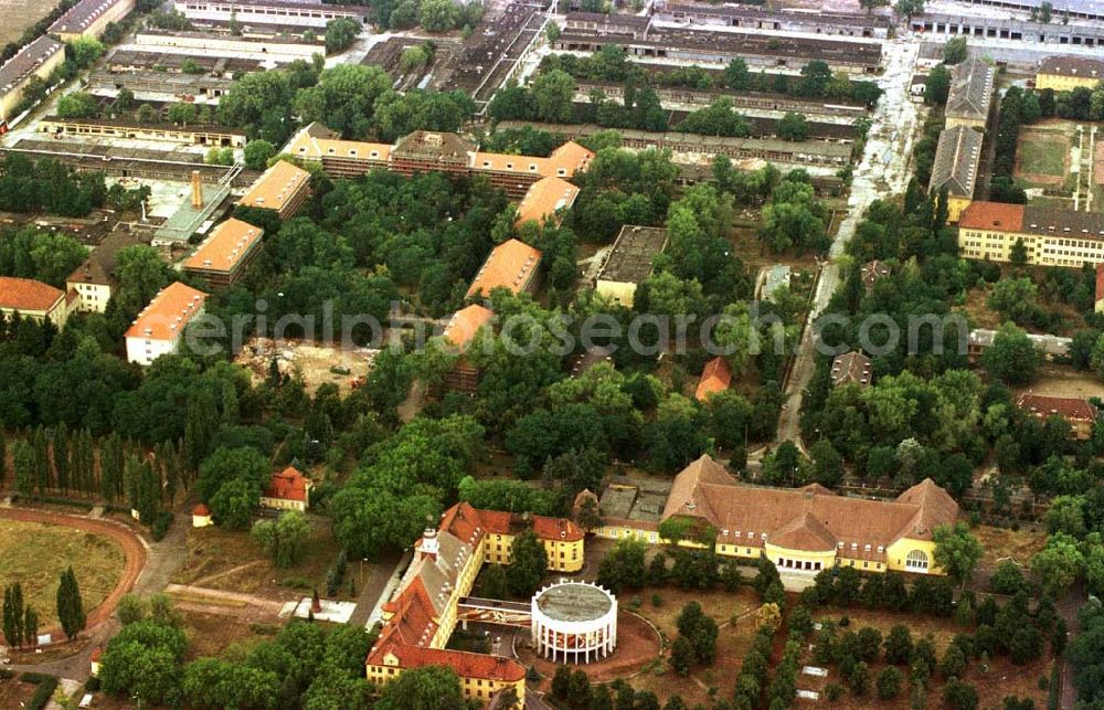 Wünsdorf from above - ehemaliger russische Garnisionsstadt Wünsdorf