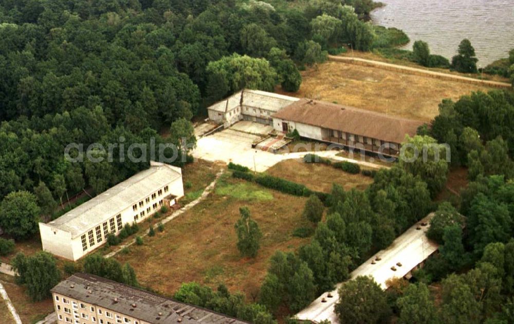 Aerial image Rangsdorf - ehemaliger russischer Helikopterflugplatz Rangsdorf