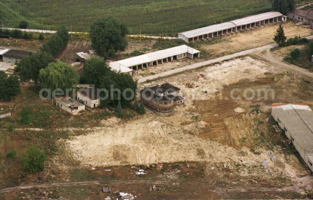 Aerial photograph Rangsdorf - ehemaliger russischer Helikopterflugplatz Rangsdorf