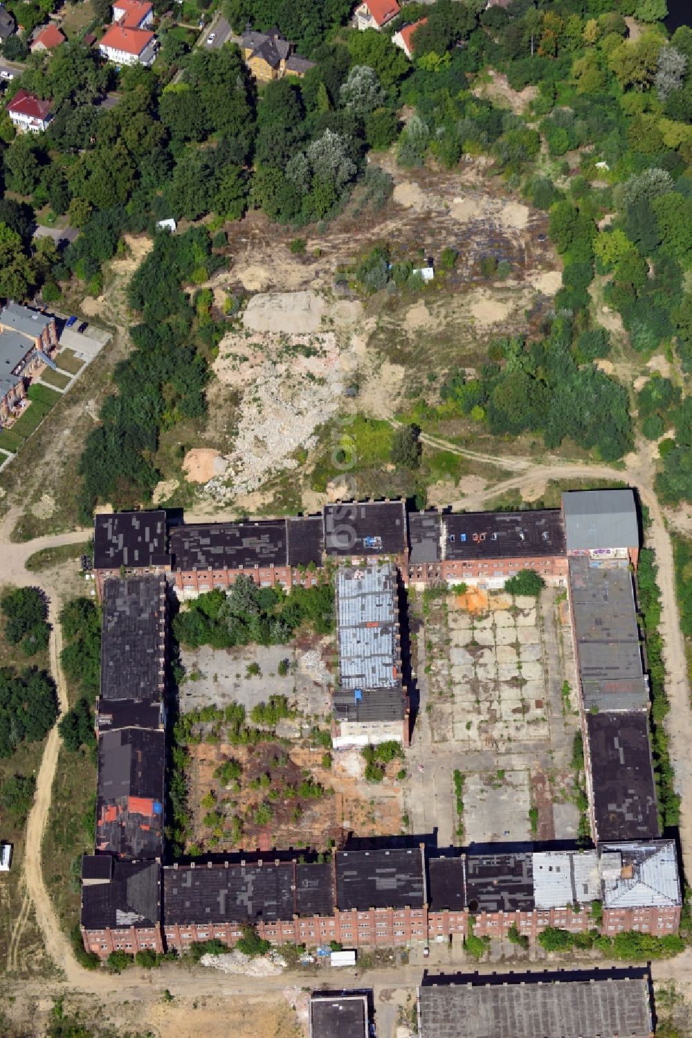 Aerial photograph Berlin - Former operational area of the company W.Spindler in Berlin Köpenick