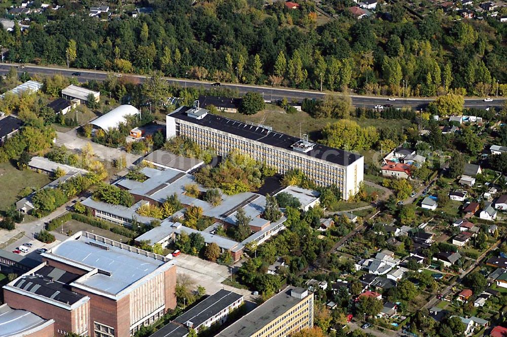 Berlin Köpenick ( Schöneweide) from the bird's eye view: 