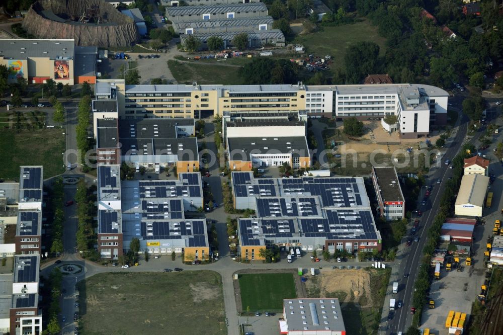 Potsdam from the bird's eye view: View of the former Karl Marx factory Babelsberg in Potsdam in the state Brandenburg