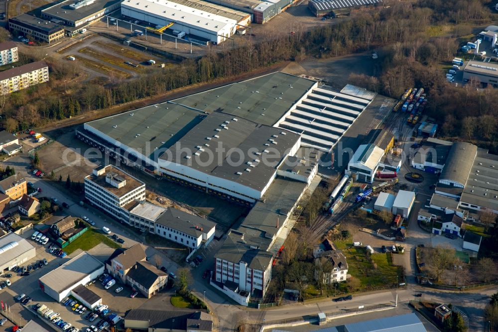 Aerial photograph Hattingen - Former grounds of O&K and Kone in Hattingen in the state of North Rhine-Westphalia