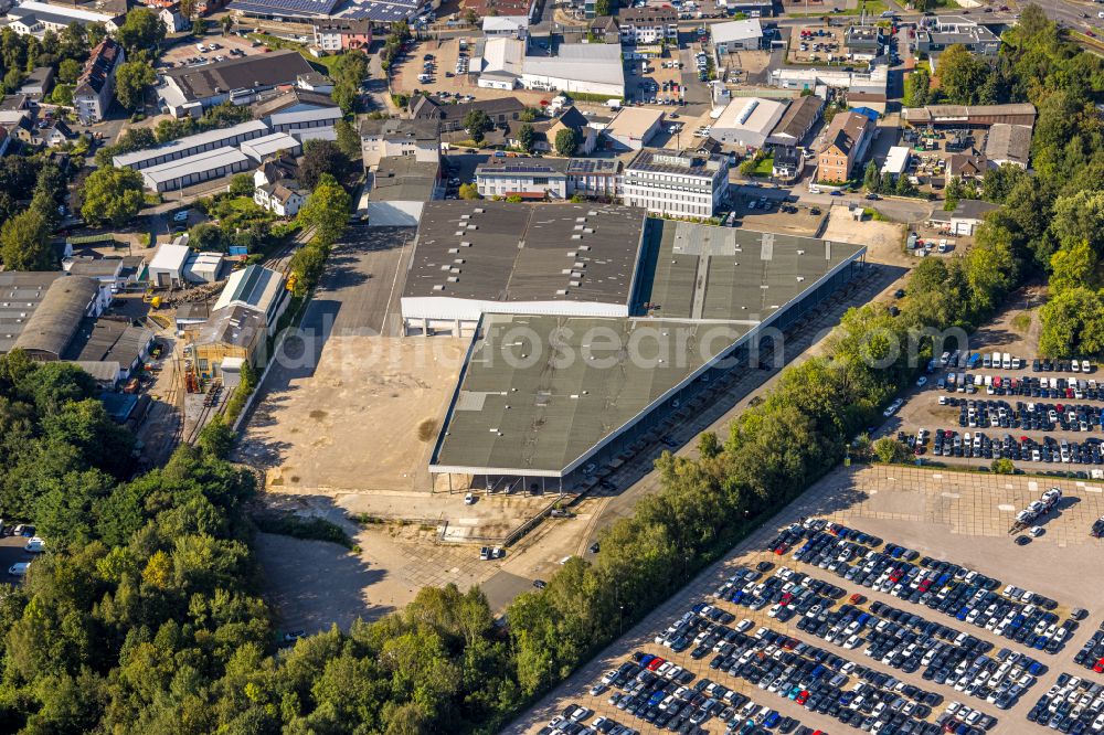 Aerial photograph Hattingen - Former grounds of O&K and Kone in Hattingen in the state of North Rhine-Westphalia