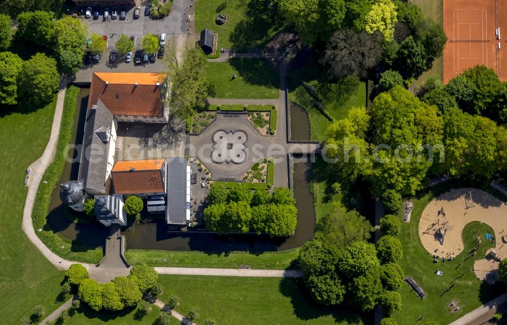 Schwelm from the bird's eye view: Former manor house Martfeld near Schwelm in the state of North Rhine-Westphalia