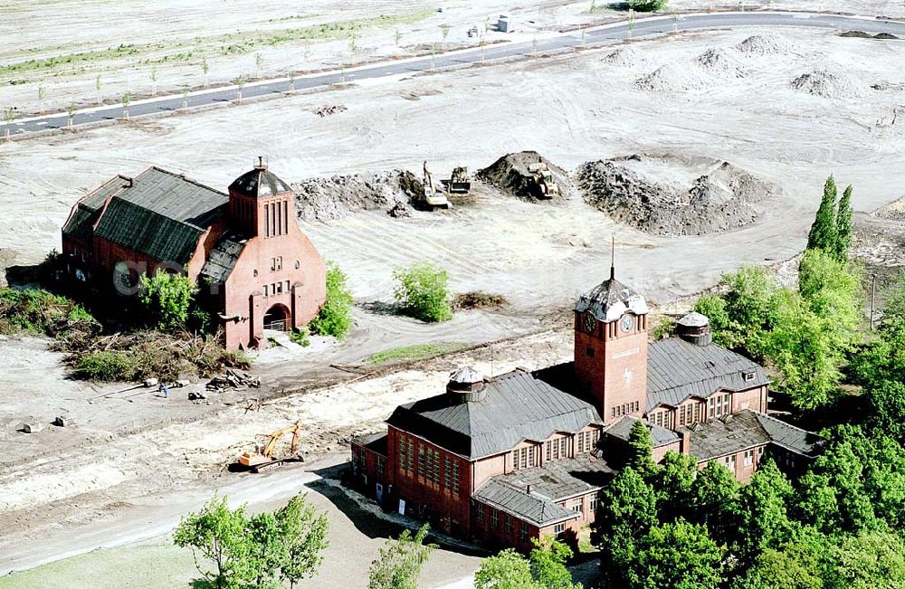 Senftenberg / Brandenburg from above - 