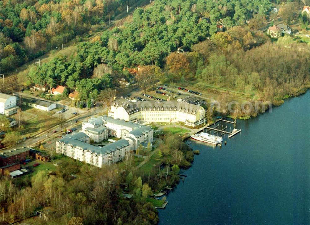 Eichwalde - Brandenburg from the bird's eye view: 